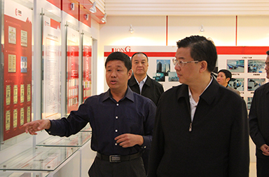 福建省委常委、省紀(jì)委書(shū)記倪岳峰調(diào)研虹潤(rùn)公司